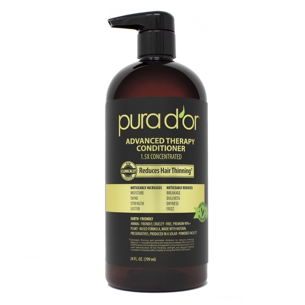 NEW Pura D'or Advanced Therapy Conditioner 24 Fl. Oz. Pump Bottle